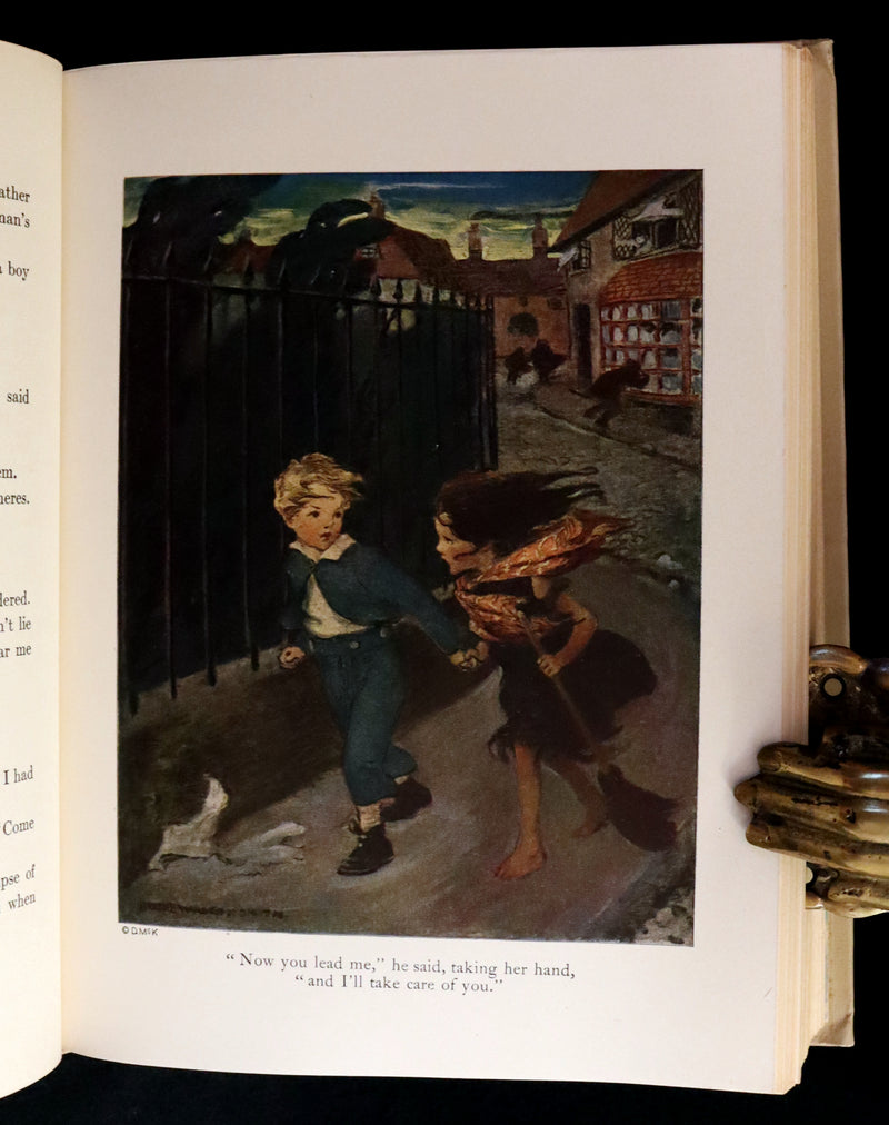 1919 Rare Book - AT THE BACK OF THE NORTH WIND, First Edition Illustrated by Jessie Willcox Smith.
