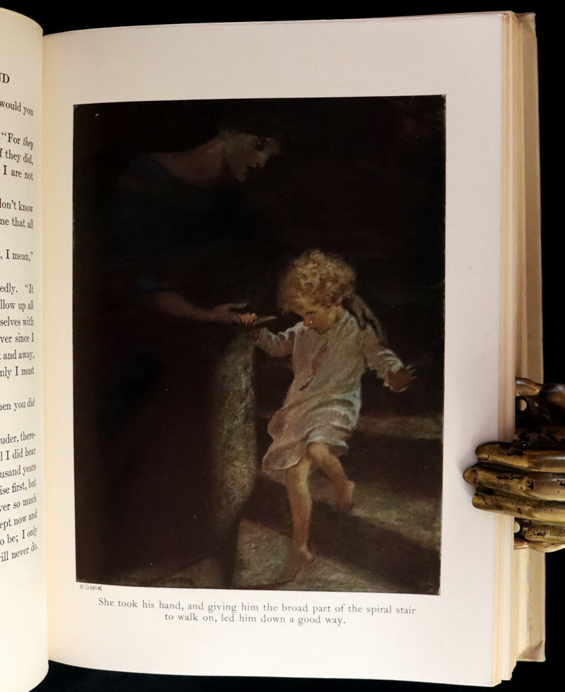 1919 Rare Book - AT THE BACK OF THE NORTH WIND, First Edition Illustrated by Jessie Willcox Smith.