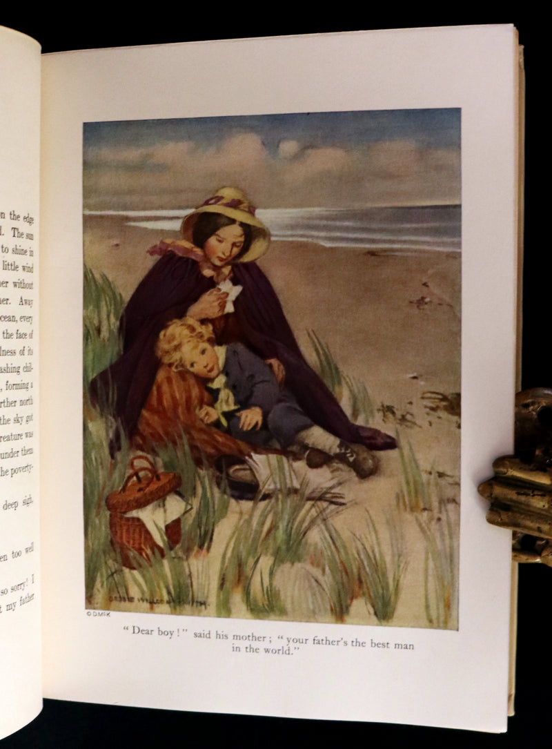 1919 Rare Book - AT THE BACK OF THE NORTH WIND, First Edition Illustrated by Jessie Willcox Smith.