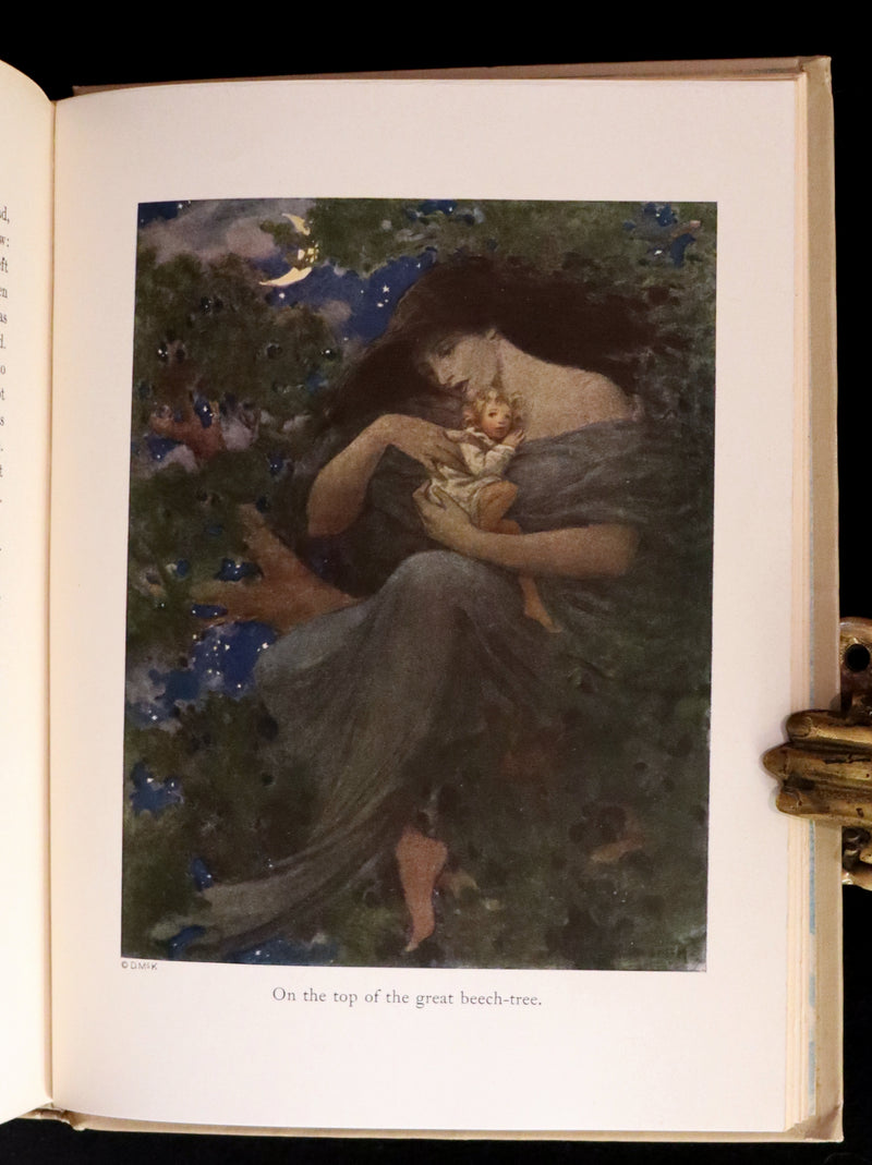 1919 Rare Book - AT THE BACK OF THE NORTH WIND, First Edition Illustrated by Jessie Willcox Smith.