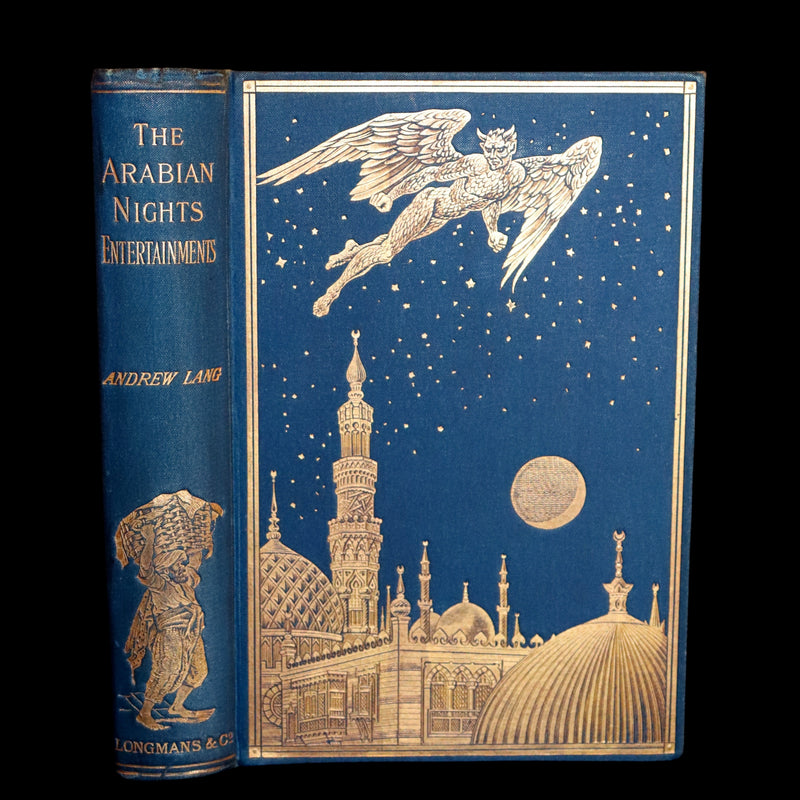 1898 Rare 1stED Book - THE ARABIAN NIGHTS by Andrew Lang Illustrated by Henry Justice Ford.