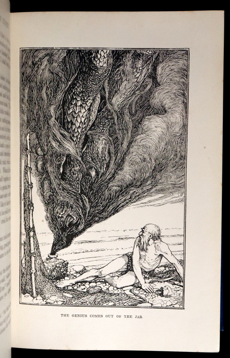 1898 Rare 1stED Book - THE ARABIAN NIGHTS by Andrew Lang Illustrated by Henry Justice Ford.