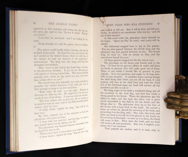 1898 Rare 1stED Book - THE ARABIAN NIGHTS by Andrew Lang Illustrated by Henry Justice Ford.