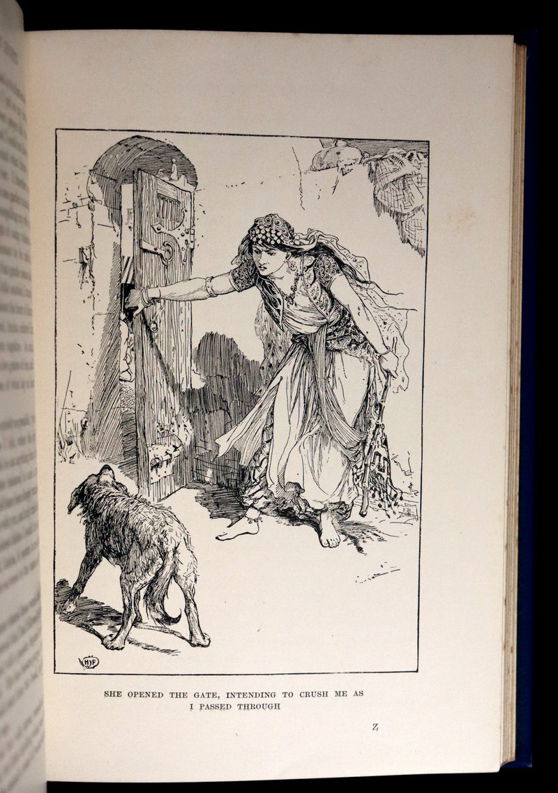 1898 Rare 1stED Book - THE ARABIAN NIGHTS by Andrew Lang Illustrated by Henry Justice Ford.