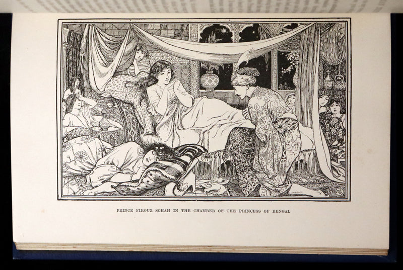 1898 Rare 1stED Book - THE ARABIAN NIGHTS by Andrew Lang Illustrated by Henry Justice Ford.