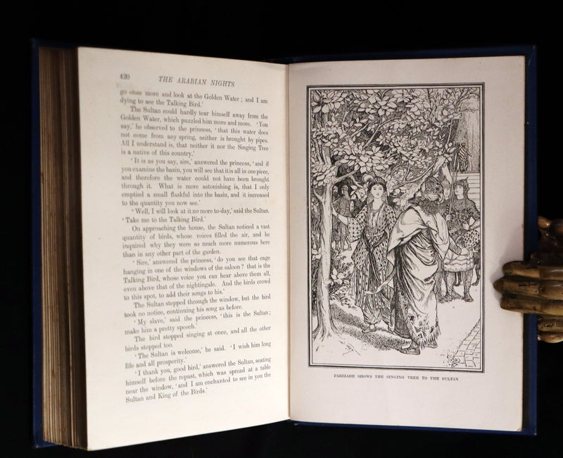 1898 Rare 1stED Book - THE ARABIAN NIGHTS by Andrew Lang Illustrated by Henry Justice Ford.