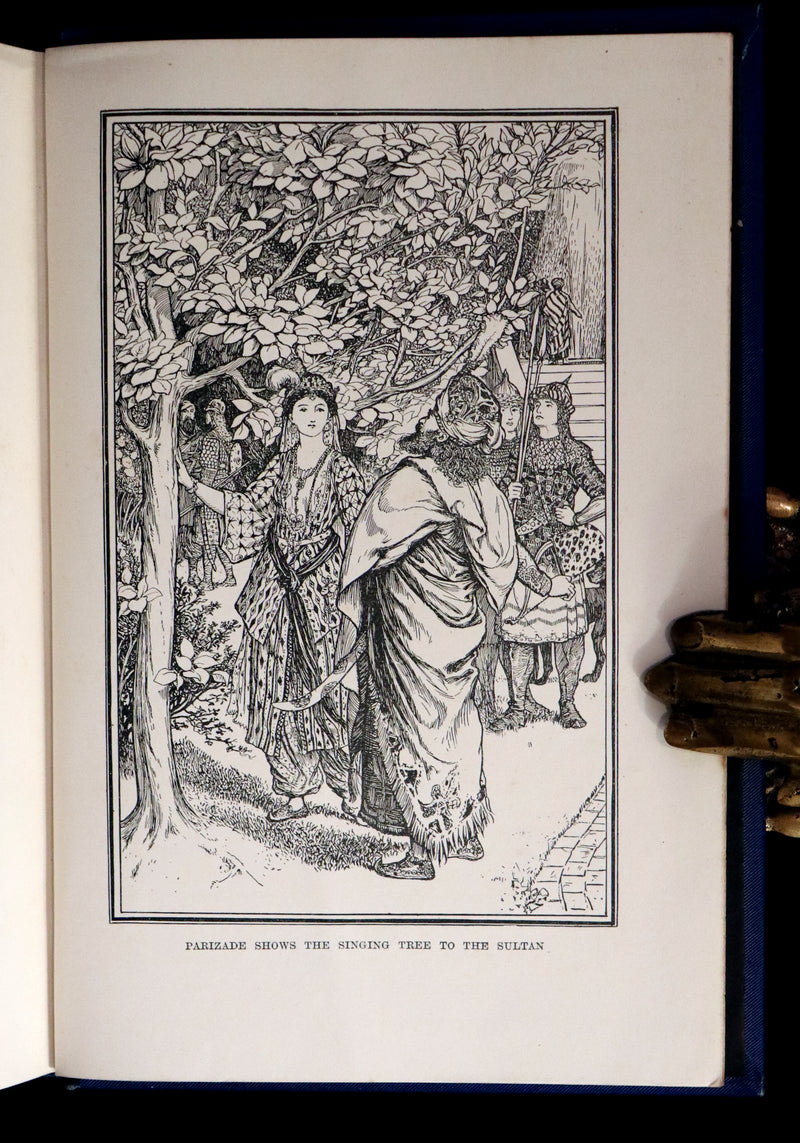 1898 Rare 1stED Book - THE ARABIAN NIGHTS by Andrew Lang Illustrated by Henry Justice Ford.