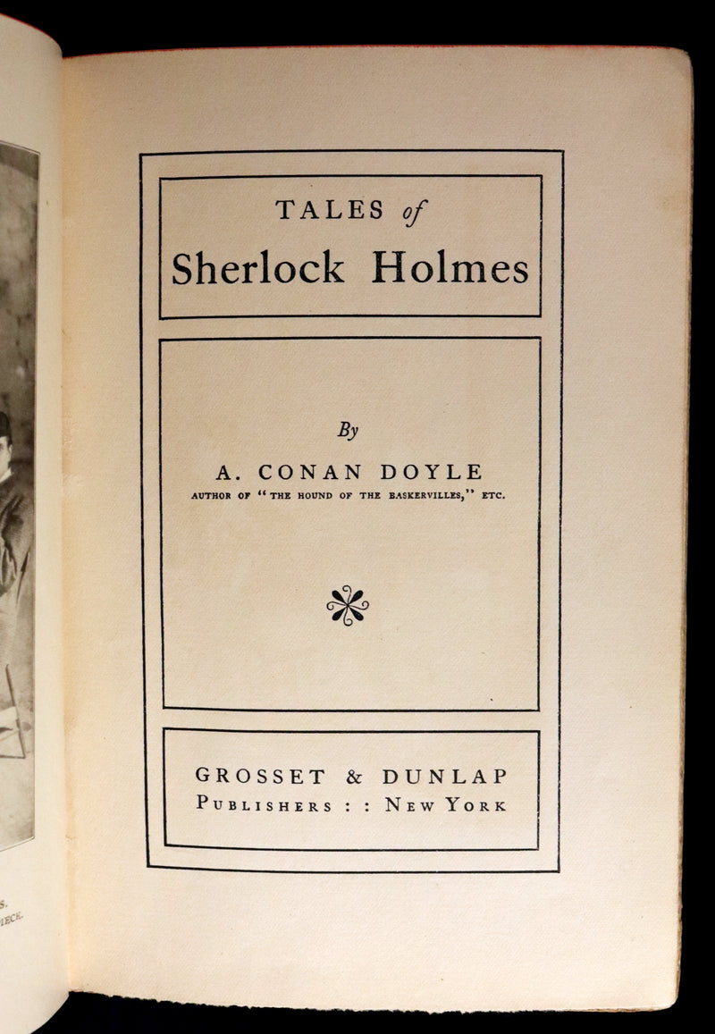 1911 Rare First Theater Edition - The Tales of SHERLOCK HOLMES by Arthur Conan DOYLE.