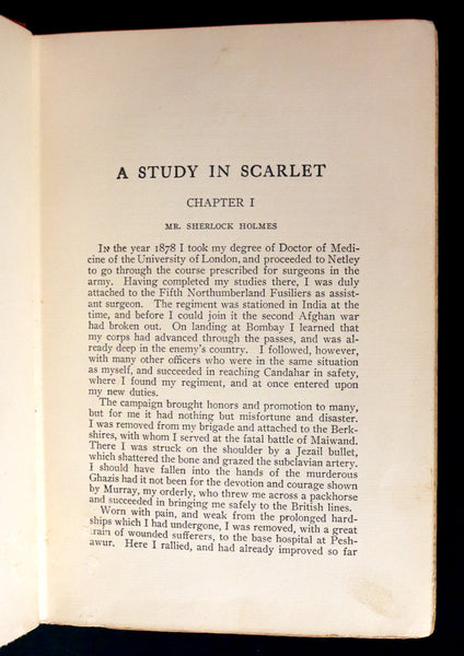 1911 Rare First Theater Edition - The Tales of SHERLOCK HOLMES by Arthur Conan DOYLE.