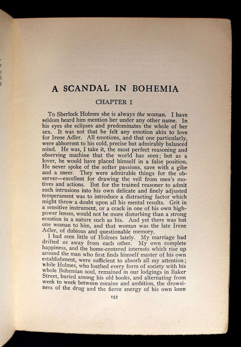 1911 Rare First Theater Edition - The Tales of SHERLOCK HOLMES by Arthur Conan DOYLE.