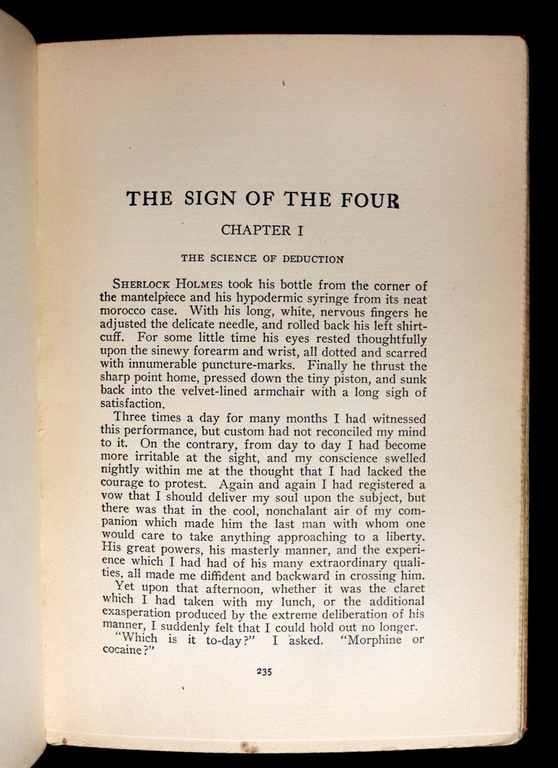 1911 Rare First Theater Edition - The Tales of SHERLOCK HOLMES by Arthur Conan DOYLE.