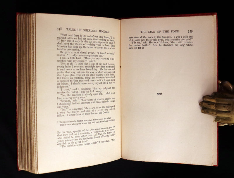 1911 Rare First Theater Edition - The Tales of SHERLOCK HOLMES by Arthur Conan DOYLE.