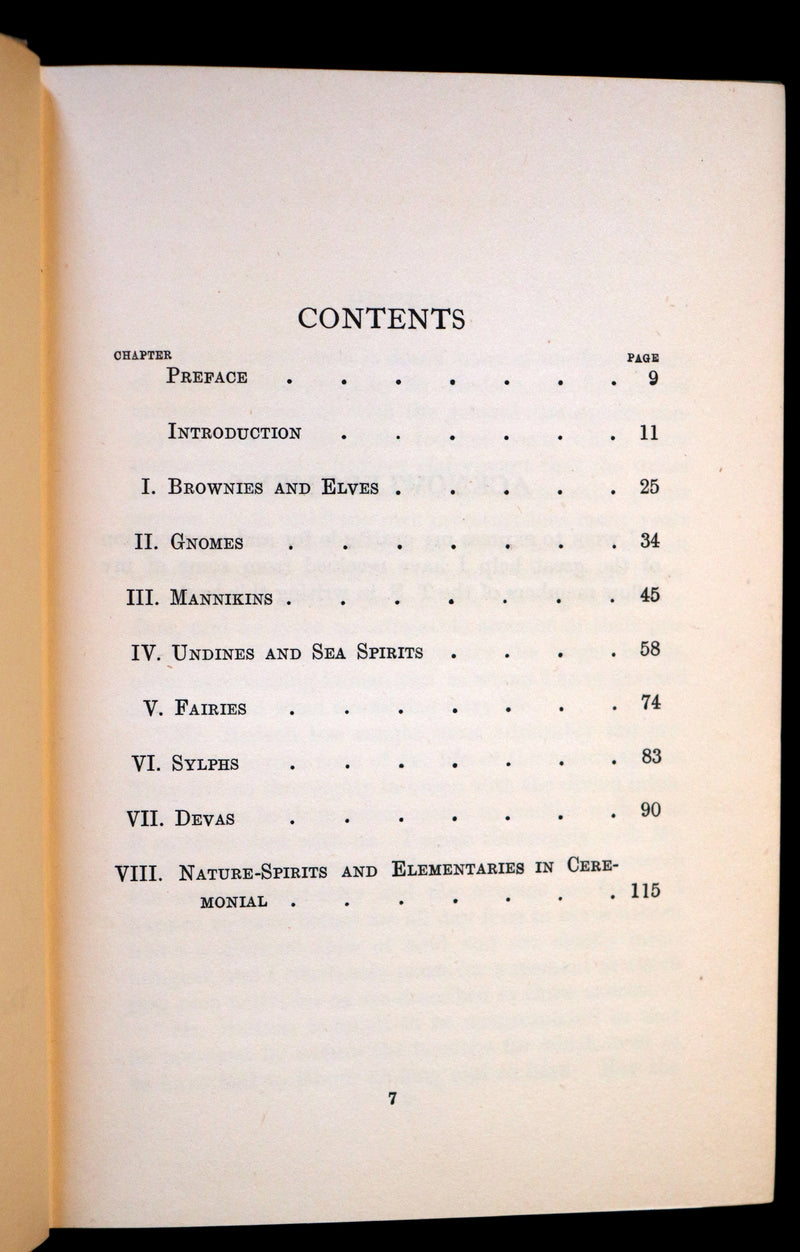 1925 Rare First Edition - Fairies at Work and at Play observed by Geoffrey Hodson.