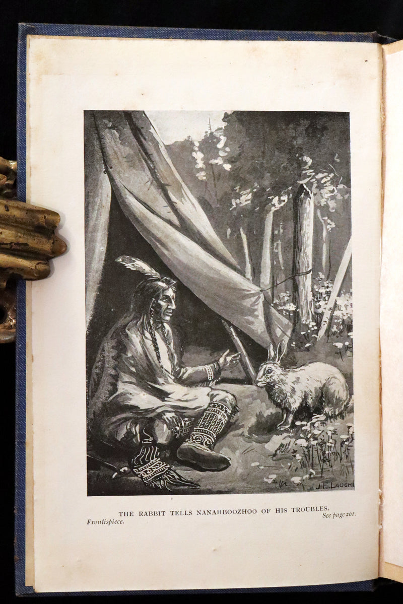 1903 Scarce First Edition - ALGONQUIN INDIAN TALES Collected by E.R. Young. Illustrated.