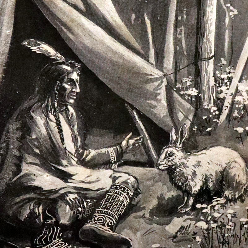 1903 Scarce First Edition - ALGONQUIN INDIAN TALES Collected by E.R. Young. Illustrated.