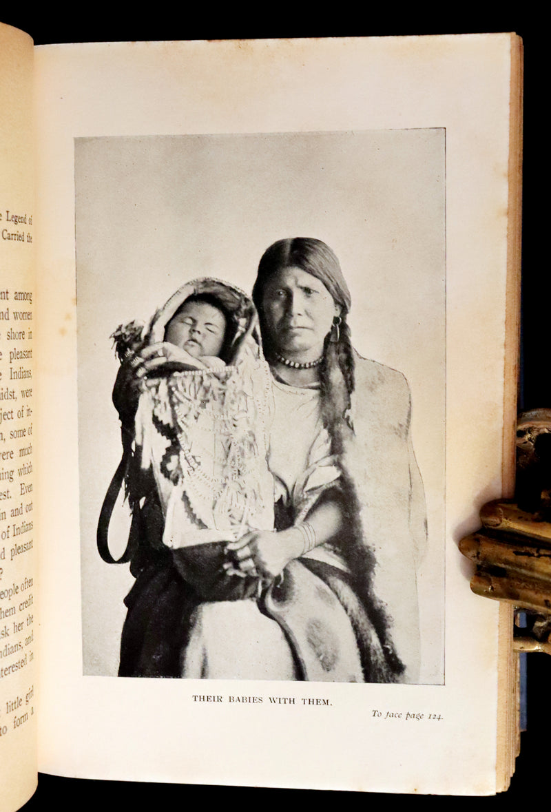 1903 Scarce First Edition - ALGONQUIN INDIAN TALES Collected by E.R. Young. Illustrated.