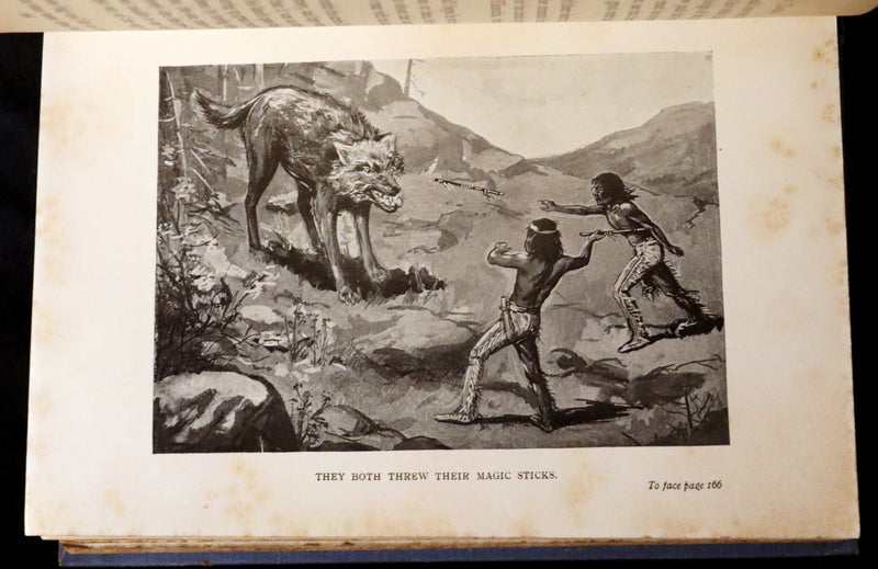 1903 Scarce First Edition - ALGONQUIN INDIAN TALES Collected by E.R. Young. Illustrated.