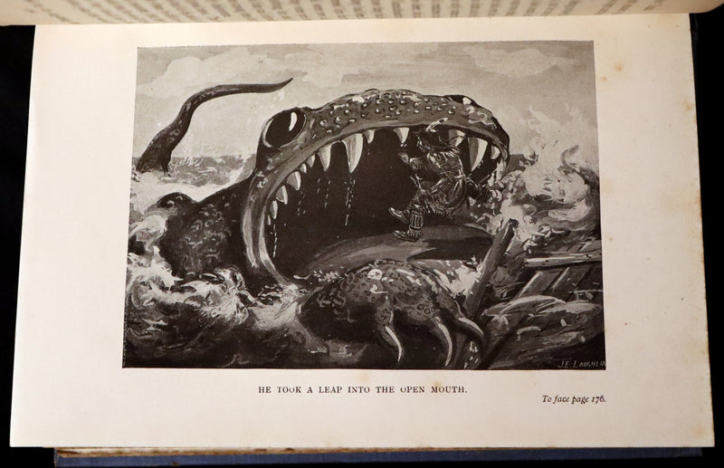 1903 Scarce First Edition - ALGONQUIN INDIAN TALES Collected by E.R. Young. Illustrated.