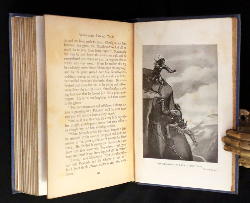 1903 Scarce First Edition - ALGONQUIN INDIAN TALES Collected by E.R. Young. Illustrated.