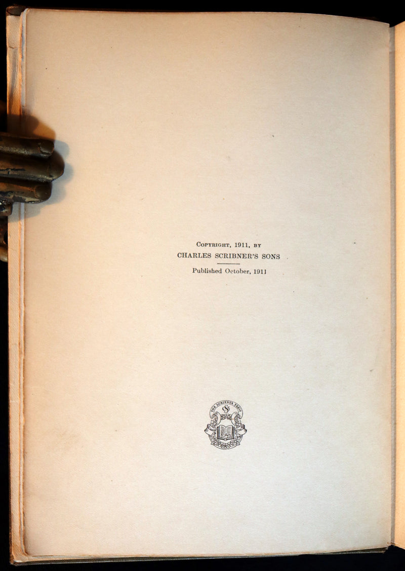 1911 Rare PETER PAN First Edition - PETER and WENDY by J.M. Barrie illustrated by F.D. Bedford.