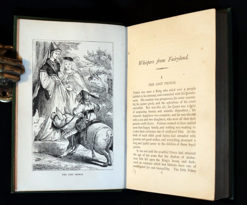 1877 Scarce Book - WHISPERS FROM FAIRYLAND by E. H. Knatchbull-Hugessen [Lord Brabourne].
