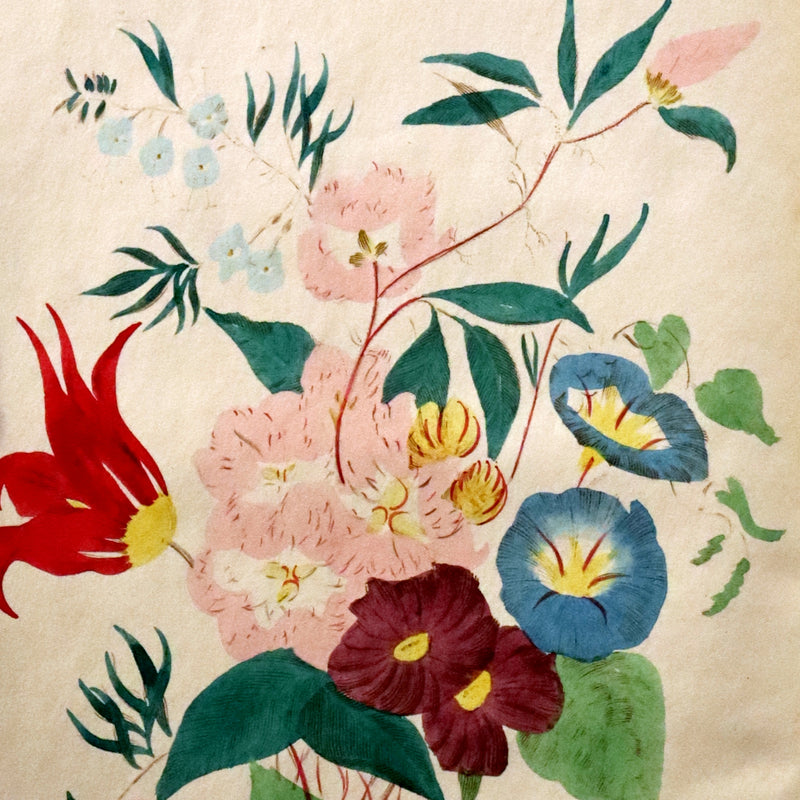 1840 Rare Floriography Book ~ Flora's Interpreter American Flowers & Sentiments.