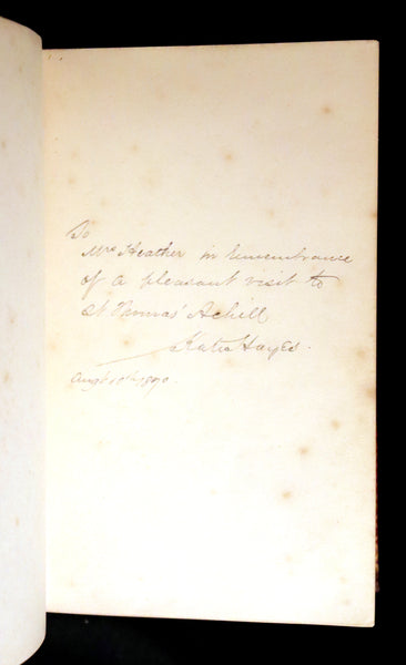 1870 First Edition in a beautiful Binding - Legend of King Arthur - The HOLY GRAIL by Alfred Tennyson.