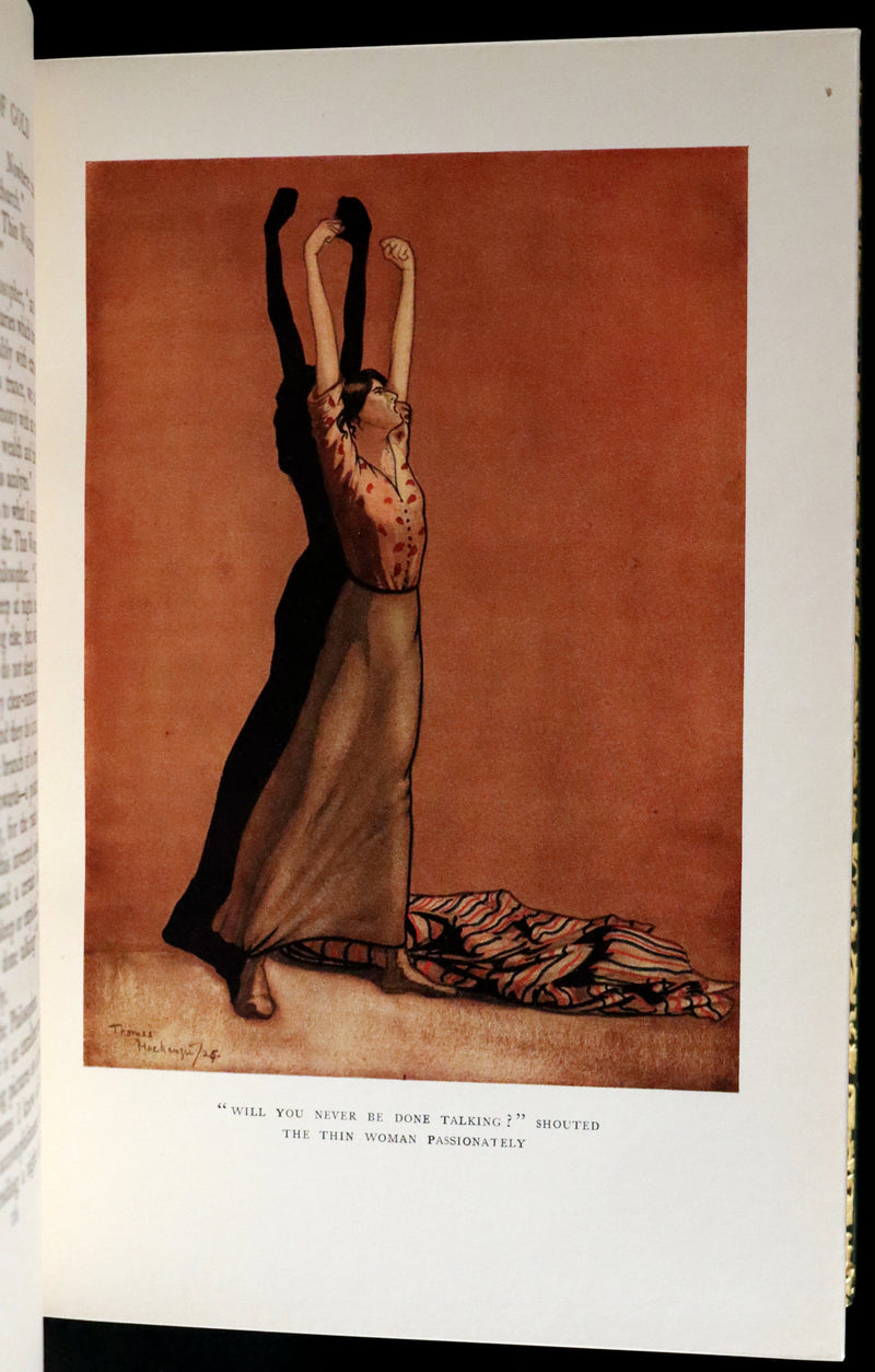 1926 Rare Book bound by Bayntun - The Crock of Gold by James Stephen & illustrated by Thomas Mackenzie.