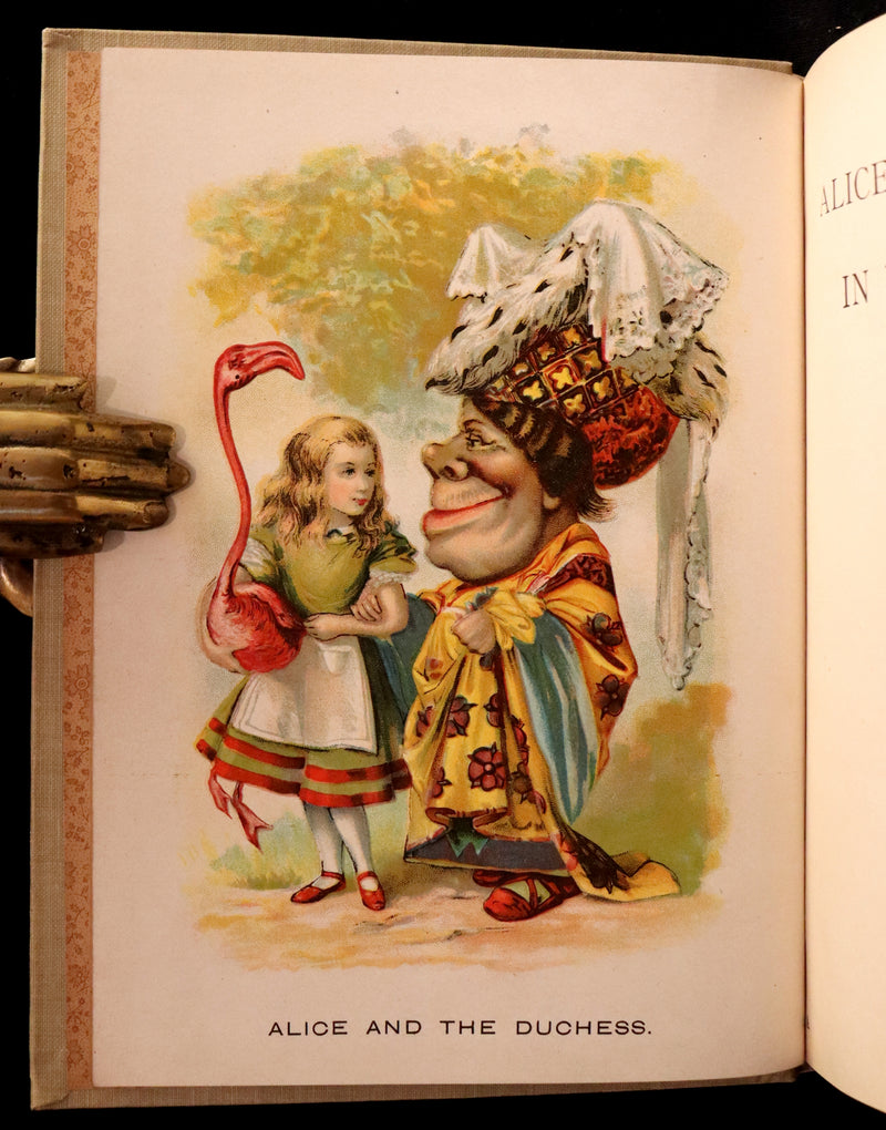 1900 Scarce McLoughlin Edition - Alice's Adventures in Wonderland by Lewis Carroll.