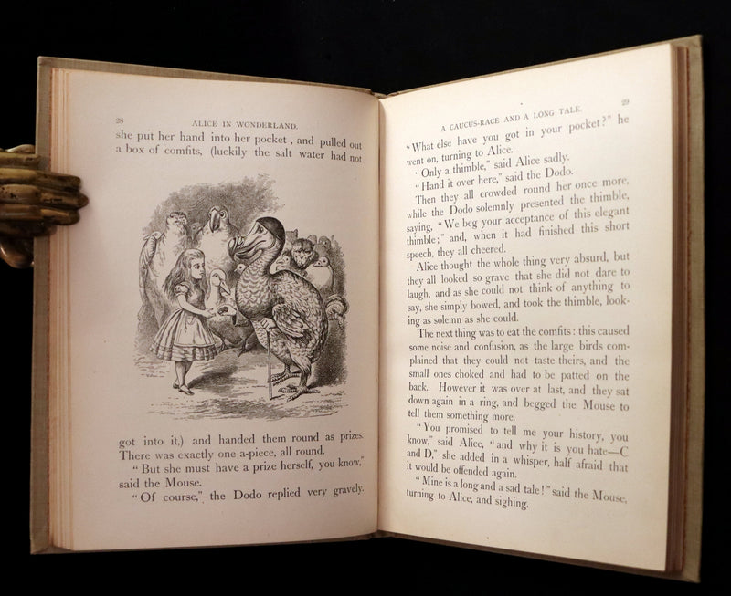 1900 Scarce McLoughlin Edition - Alice's Adventures in Wonderland by Lewis Carroll.