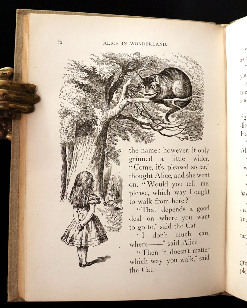 1900 Scarce McLoughlin Edition - Alice's Adventures in Wonderland by Lewis Carroll.