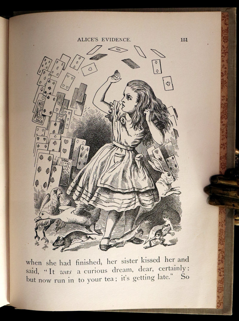 1900 Scarce McLoughlin Edition - Alice's Adventures in Wonderland by Lewis Carroll.