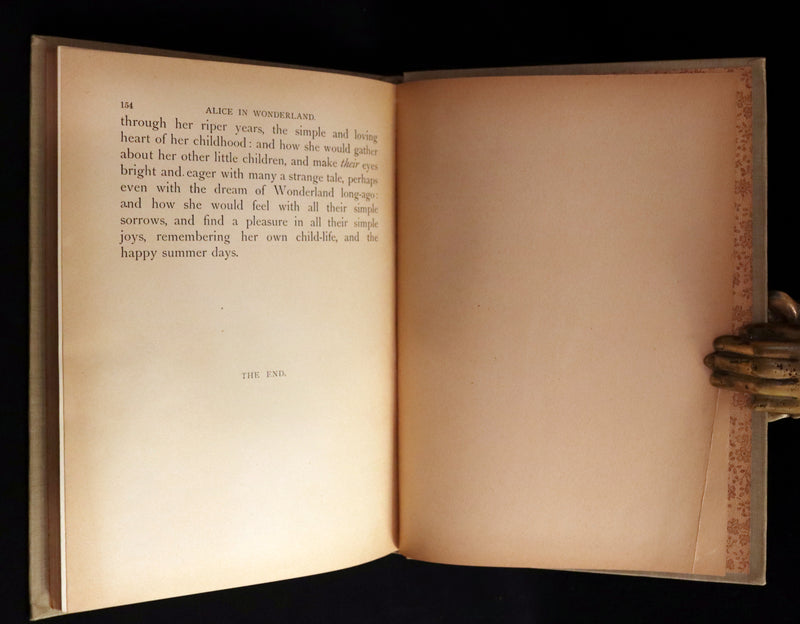 1900 Scarce McLoughlin Edition - Alice's Adventures in Wonderland by Lewis Carroll.