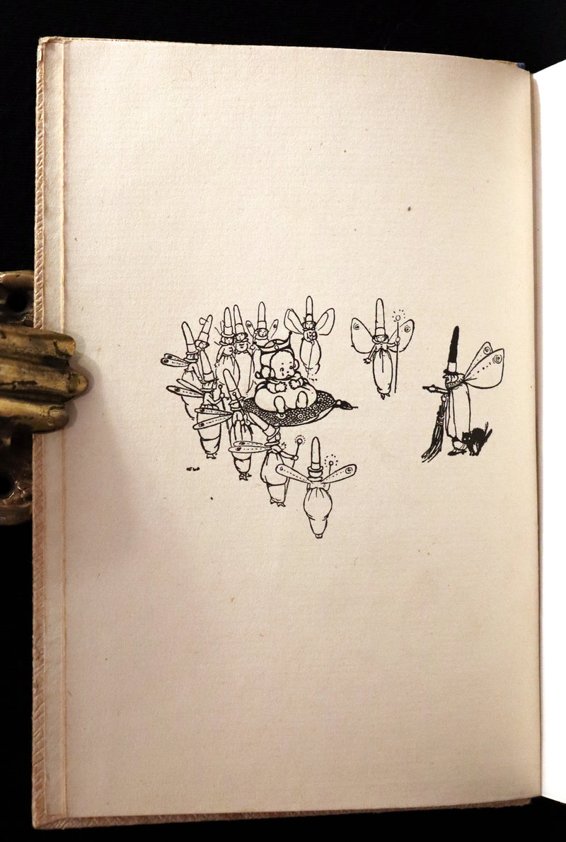 1920 Scarce First Edition - Grimm's Fairy Folk illustrated by Mabel Lucie Attwell.