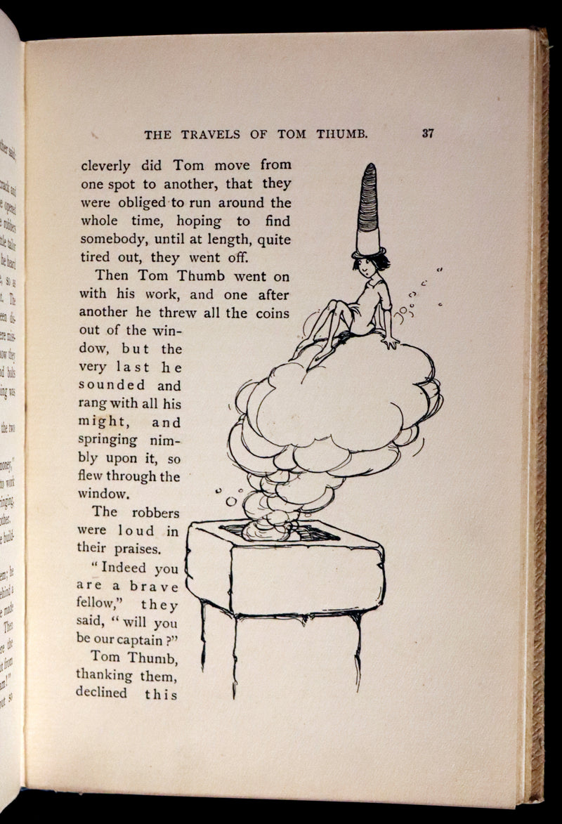 1920 Scarce First Edition - Grimm's Fairy Folk illustrated by Mabel Lucie Attwell.