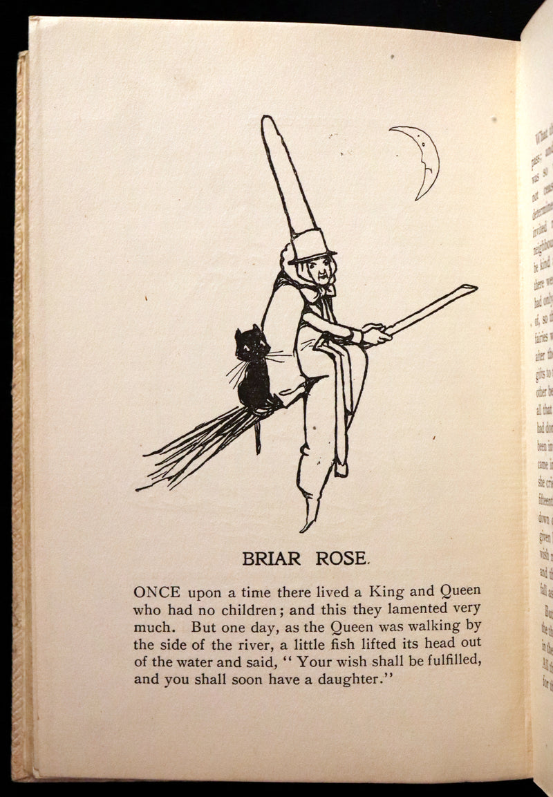 1920 Scarce First Edition - Grimm's Fairy Folk illustrated by Mabel Lucie Attwell.