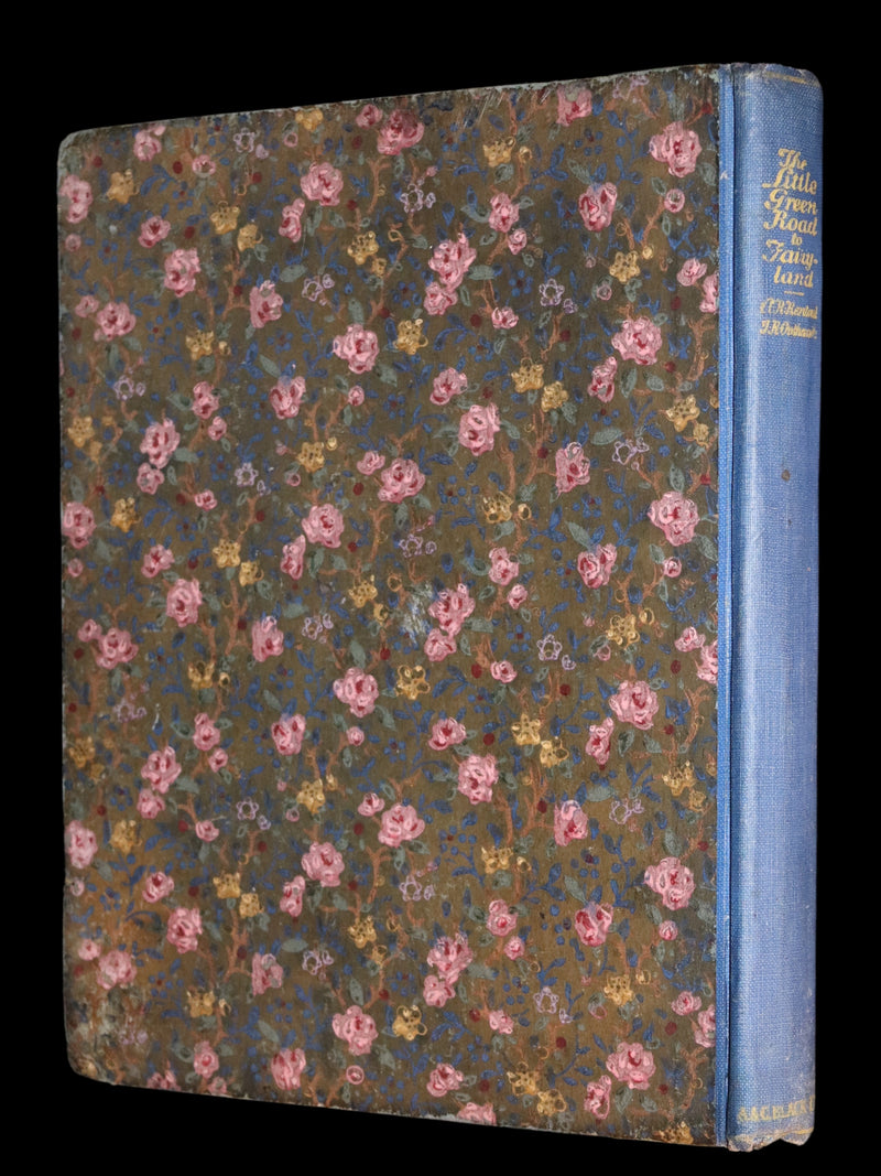 1922 Rare First Edition - The Little Green Road to Fairyland by Ida Rentoul Outhwaite illustrated.