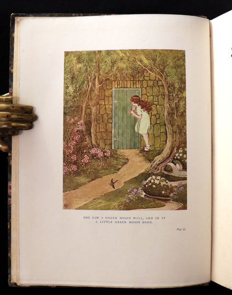 1922 Rare First Edition - The Little Green Road to Fairyland by Ida Rentoul Outhwaite illustrated.