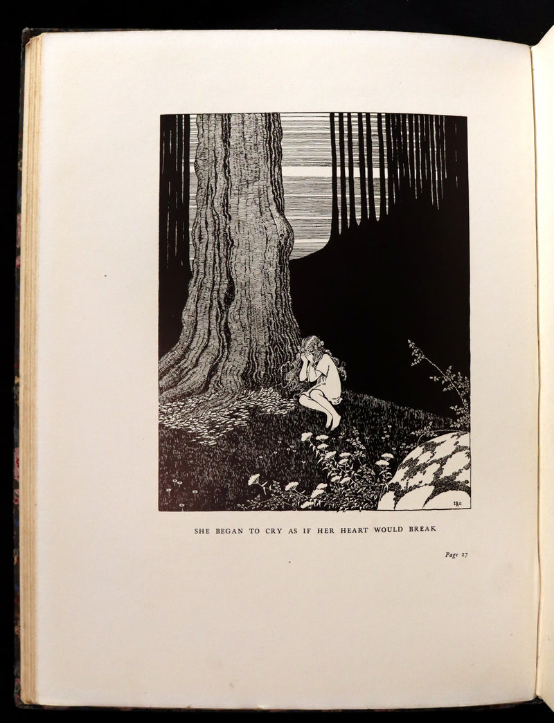 1922 Rare First Edition - The Little Green Road to Fairyland by Ida Rentoul Outhwaite illustrated.