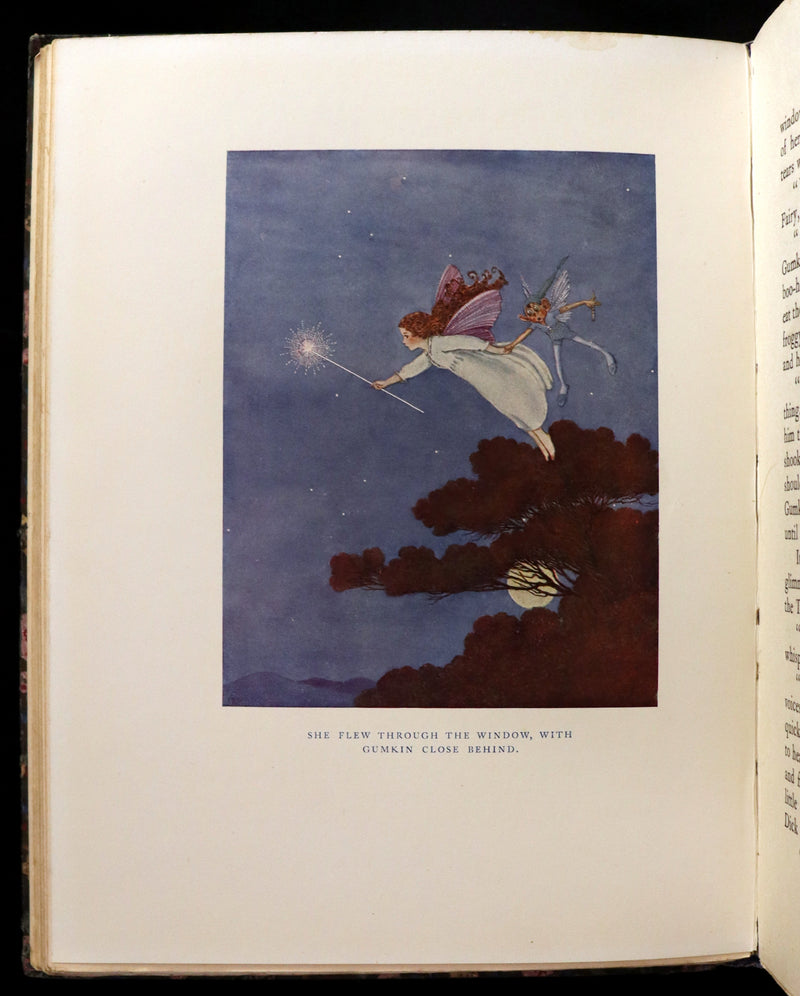 1922 Rare First Edition - The Little Green Road to Fairyland by Ida Rentoul Outhwaite illustrated.