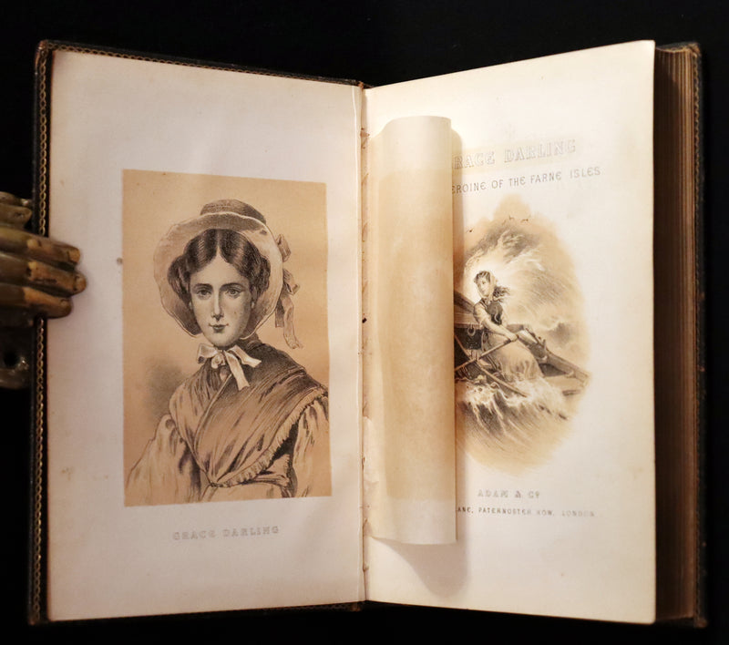 1875 Scarce First Edition - Grace Darling, the Heroine of the Farne Islands Lighthouse by Eva Hope.