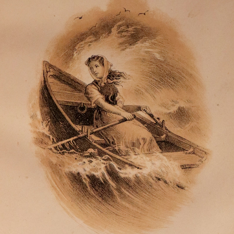 1875 Scarce First Edition - Grace Darling, the Heroine of the Farne Islands Lighthouse by Eva Hope.