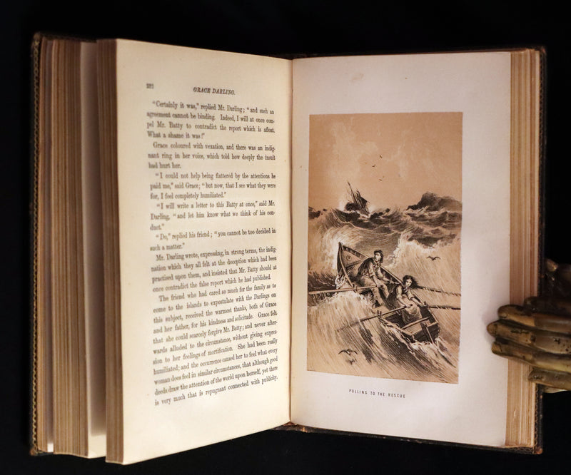 1875 Scarce First Edition - Grace Darling, the Heroine of the Farne Islands Lighthouse by Eva Hope.