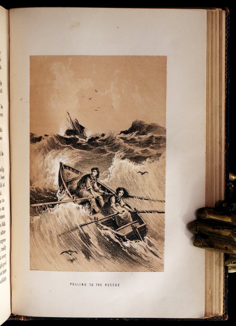 1875 Scarce First Edition - Grace Darling, the Heroine of the Farne Islands Lighthouse by Eva Hope.