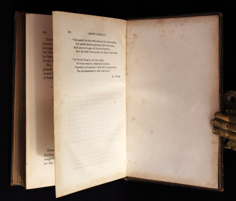 1875 Scarce First Edition - Grace Darling, the Heroine of the Farne Islands Lighthouse by Eva Hope.