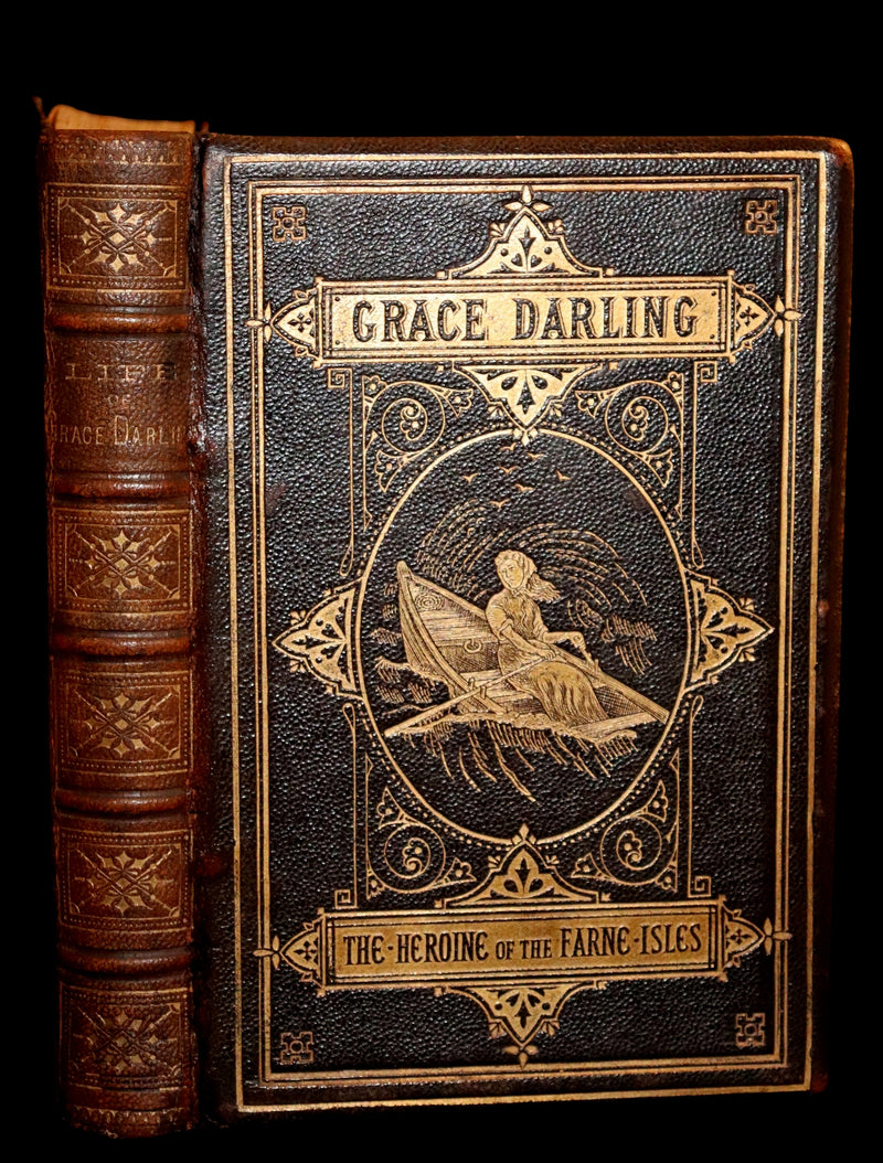 1875 Scarce First Edition - Grace Darling, the Heroine of the Farne Islands Lighthouse by Eva Hope.