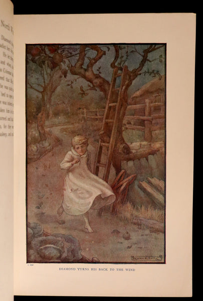 1911 Rare Book - AT THE BACK OF THE NORTH WIND Illustrated by Frank C. Pape.