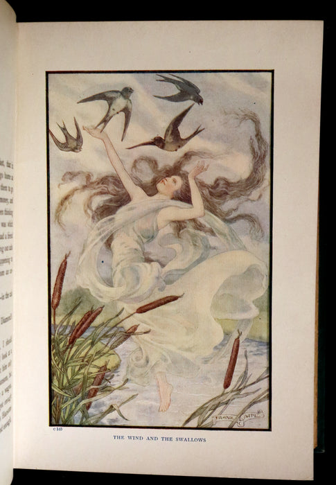 1911 Rare Book - AT THE BACK OF THE NORTH WIND Illustrated by Frank C. Pape.