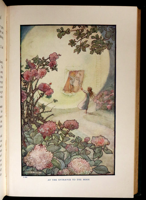 1911 Rare Book - AT THE BACK OF THE NORTH WIND Illustrated by Frank C. Pape.