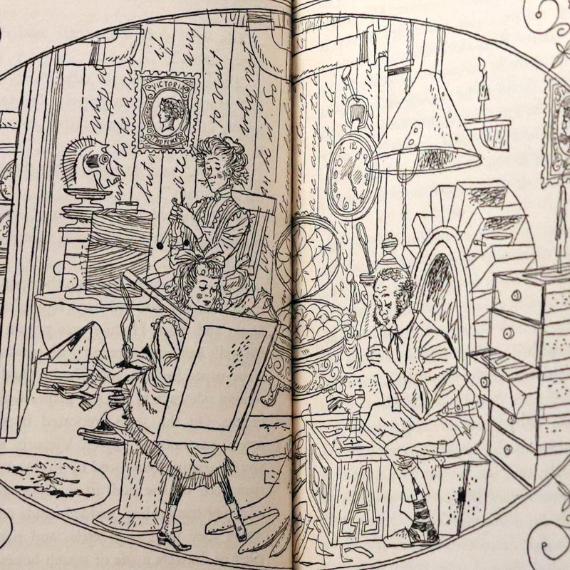 1953 First US Edition beautifully bound by BAYNTUN - THE BORROWERS, tiny people who live secretly in the walls by Mary Norton.